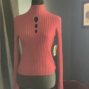 Sugar Moon mock neck sweater